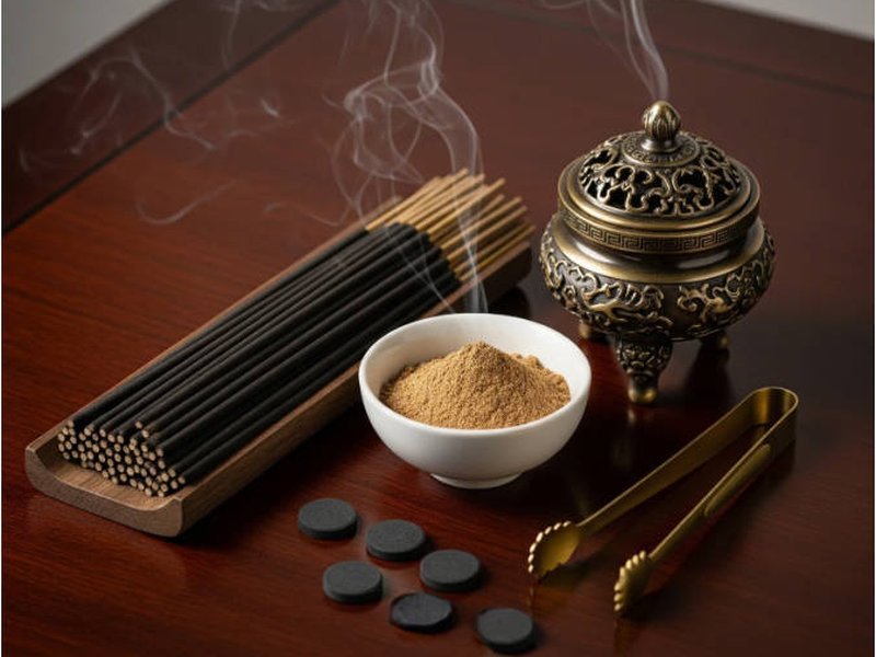 Retail bundle of agarwood incense sticks, the format most brands stock alongside oud incense cones