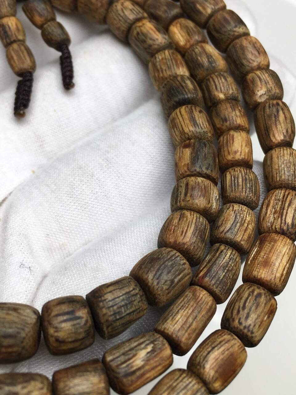 3mm Round Bead Agarwood Bracelet — Classic 3mm round plantation agarwood bracelet — lightweight, smooth polish, single or multi-wrap., image 3