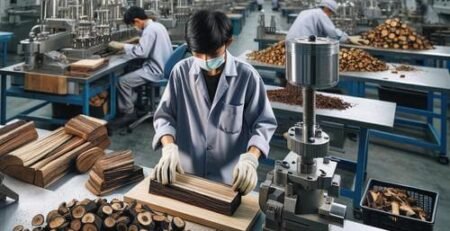 A factory employing over a hundred people